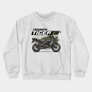 Tiger 800 XCx - Green Crewneck Sweatshirt